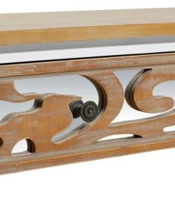 Grayson Lane 32 In. x 47 In. Farmhouse Console Table Brown W -GRAYSON LANE shop 330857623 AlternateImage4 l