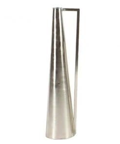 GRAYSON LANE Set of 2 17 In., 22 In. Glam Vase Silver Metal -GRAYSON LANE shop 330857624 AlternateImage4 l