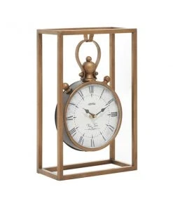 GRAYSON LANE 13 In. x 9 In. Vintage Clock Bronze Metal -GRAYSON LANE shop 330857628 AlternateImage5 l