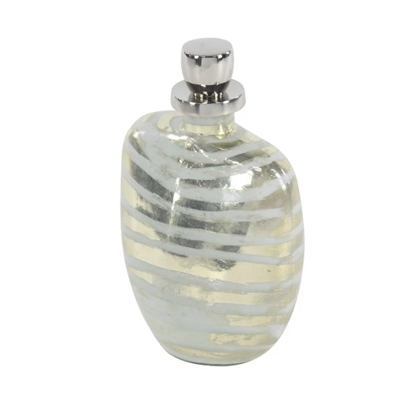 GRAYSON LANE 12 In. x 8 In. Contemporary Decorative Bottle Gold Glass 5 GRAYSON LANE 12 In. x 8 In. Contemporary Decorative Bottle Gold Glass - Image 5
