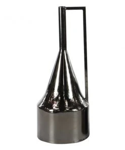 GRAYSON LANE Set of 2 17 In., 22 In. Glam Vase Black Metal -GRAYSON LANE shop 330857631 AlternateImage5 l