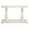 Grayson Lane 32 In. x 48 In. Farmhouse Console Table White W