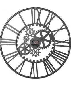 GRAYSON LANE 32 In. x 32 In. Industrial Wall Clock Black Metal -GRAYSON LANE shop 330857686 AlternateImage7 l