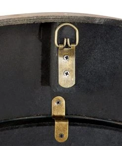 GRAYSON LANE 32 In. x 32 In. Rustic Wall Clock Brown Wood -GRAYSON LANE shop 330857722 AlternateImage7 l