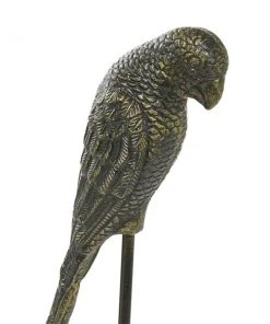 GRAYSON LANE Set of 2 29 In., 35 In. Black Traditional Bird Sculpture Alu -GRAYSON LANE shop 330857759 AlternateImage2 l