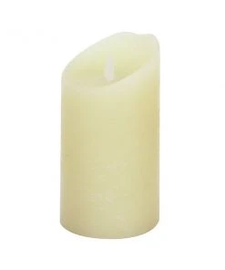 GRAYSON LANE Set of 3 3 In. x 6 In. Traditional Candle Holder Beige Wax -GRAYSON LANE shop 330857764 AlternateImage5 l