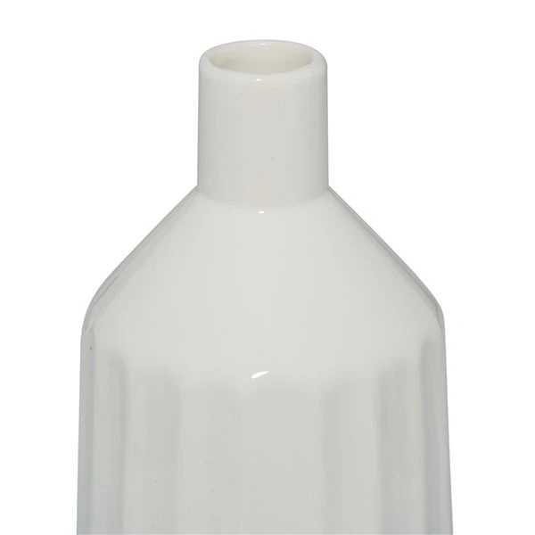 GRAYSON LANE Set of 2 16 In., 14 In. Coastal Vase Blue Dolomite 4 GRAYSON LANE Set of 2 16 In., 14 In. Coastal Vase Blue Dolomite - Image 4