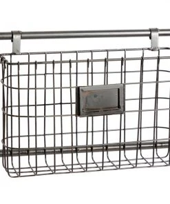 GRAYSON LANE 61 In. x 27 In. x 5 In. Industrial Magazine Rack Holder Blac -GRAYSON LANE shop 330857775 AlternateImage2 l