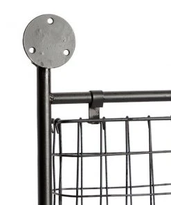 GRAYSON LANE 61 In. x 27 In. x 5 In. Industrial Magazine Rack Holder Blac -GRAYSON LANE shop 330857775 AlternateImage6 l
