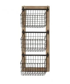 GRAYSON LANE 34 In. x 14 In. x 5 In. Farmhouse Magazine Rack Holder Black -GRAYSON LANE shop 330857778 AlternateImage4 l