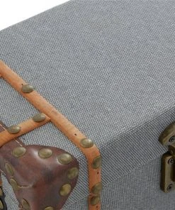 GRAYSON LANE Set of 2 12 In., 14 In. Grey Traditional Box Wood -GRAYSON LANE shop 330857784 AlternateImage3 l