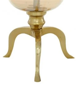 GRAYSON LANE 19 In. x 16 In. Traditional Candlestick Holders Gold Aluminu -GRAYSON LANE shop 330857790 AlternateImage3 l