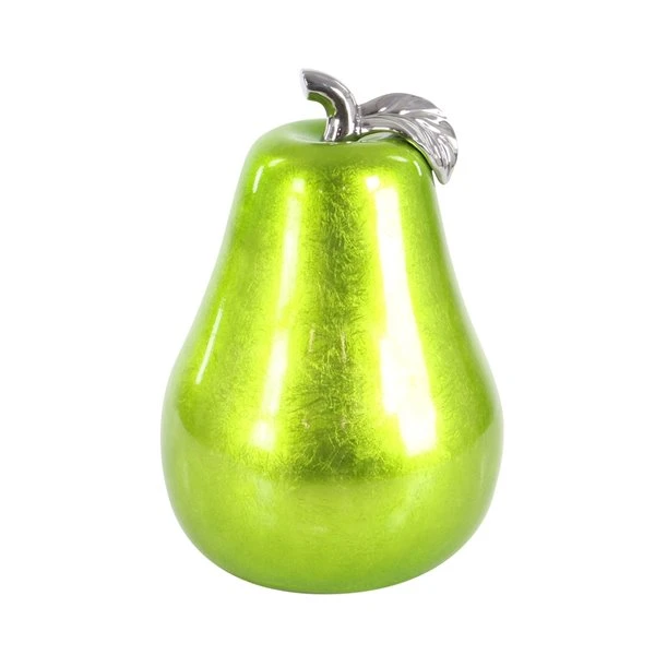 GRAYSON LANE 16 In. x 12 In. Glam Decorative Pear Green Dolomite 4 GRAYSON LANE 16 In. x 12 In. Glam Decorative Pear Green Dolomite - Image 4