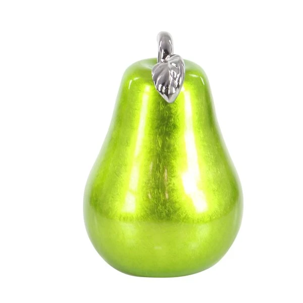 GRAYSON LANE 16 In. x 12 In. Glam Decorative Pear Green Dolomite 5 GRAYSON LANE 16 In. x 12 In. Glam Decorative Pear Green Dolomite - Image 5