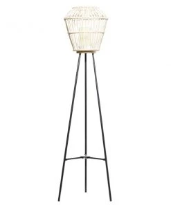 GRAYSON LANE 55 In. x 13 In. x 13 In. Natural Lantern White Metal