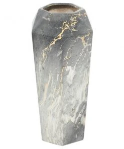 GRAYSON LANE 14 In. x 6 In. Contemporary Vase Black Ceramic 8 GRAYSON LANE 14 In. x 6 In. Contemporary Vase Black Ceramic -GRAYSON LANE shop 330857806 AlternateImage4 l