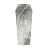 GRAYSON LANE 14 In. x 6 In. Contemporary Vase Black Ceramic