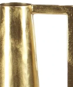 GRAYSON LANE Set of 2 17 In., 22 In. Glam Vase Gold Metal -GRAYSON LANE shop 330857833 AlternateImage2 l