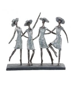 GRAYSON LANE 13 In. x 15 In. Traditional Sculpture Grey Polystone Ladies -GRAYSON LANE shop 330857843 AlternateImage4 l