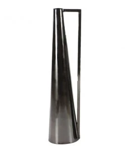 GRAYSON LANE Set of 2 17 In., 22 In. Glam Vase Black Metal -GRAYSON LANE shop 330857847 AlternateImage4 l