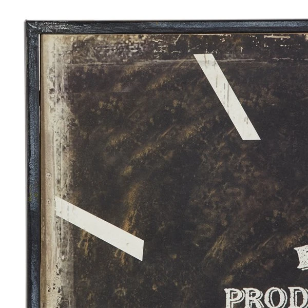 330857852_AlternateImage3_l.jpg GRAYSON LANE 23 In. x 23 In. Vintage Wall Clock Black Wood -GRAYSON LANE shop 330857852 AlternateImage3 l