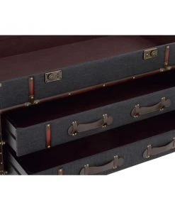 Grayson Lane 21 In. x 40 In. Traditional Coffee Table Dark B -GRAYSON LANE shop 330857867 AlternateImage3 l