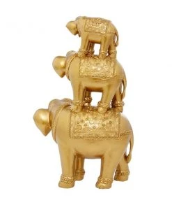 GRAYSON LANE 11 In. x 18 In. Glam Sculpture Gold Resin -GRAYSON LANE shop 330857876 AlternateImage3 l