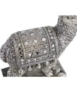 GRAYSON LANE Set of 2 10 In., 9 In. Silver Eclectic Llama Sculpture Resin -GRAYSON LANE shop 330857887 AlternateImage2 l