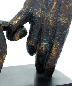 GRAYSON LANE 10 In. x 9 In. Traditional Sculpture Black Polystone Hands -GRAYSON LANE shop 330857900 AlternateImage2 l