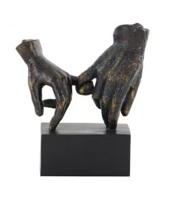 GRAYSON LANE 10 In. x 9 In. Traditional Sculpture Black Polystone Hands -GRAYSON LANE shop 330857900 AlternateImage3 l