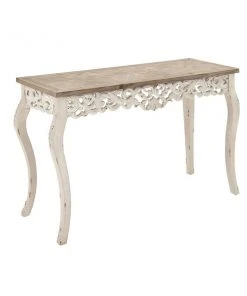 Grayson Lane 30 In. x 46 In. Farmhouse Console Table White W -GRAYSON LANE shop 330857930 AlternateImage5 l