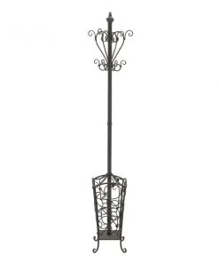 GRAYSON LANE 74 In. x 11 In. Traditional Coat Rack Black Metal -GRAYSON LANE shop 330857949 AlternateImage5 l