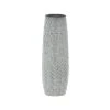 GRAYSON LANE 16 In. x 5 In. Eclectic Vase Grey Stoneware