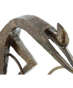 GRAYSON LANE 11 In. x 14 In. Industrial Sculpture Brown Polystone Bicycle -GRAYSON LANE shop 330857989 AlternateImage2 l