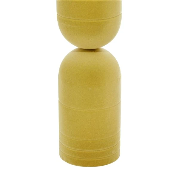 330858008_AlternateImage3_l.jpg GRAYSON LANE Set of 3 13 In., 10 In., 7 In. Modern Candle Holder Yellow M -GRAYSON LANE shop 330858008 AlternateImage3 l