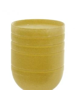 GRAYSON LANE Set of 3 13 In., 10 In., 7 In. Modern Candle Holder Yellow M 3 GRAYSON LANE Set of 3 13 In., 10 In., 7 In. Modern Candle Holder Yellow M -GRAYSON LANE shop 330858008 AlternateImage4 l