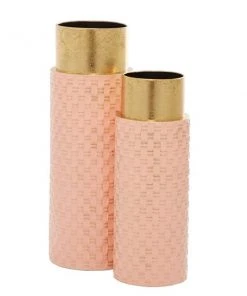 GRAYSON LANE Set of 2 18 In., 15 In. Contemporary Vase Bronze Metal 9 GRAYSON LANE Set of 2 18 In., 15 In. Contemporary Vase Bronze Metal -GRAYSON LANE shop 330858027 AlternateImage4 l