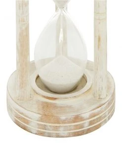 Grayson Lane Timer - White Mango Wood - 12-in X 6-in x 6-in -GRAYSON LANE shop 330858150 AlternateImage2 l