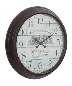 Grayson Lane Analog 28-in x 28-in Brown Round Wall Standard Clock -GRAYSON LANE shop 330858151 AlternateImage5 l