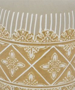 Grayson Lane Set of 2 9-in , 11-in Boho Style Vase - Beige Ceramic -GRAYSON LANE shop 330858153 AlternateImage3 l