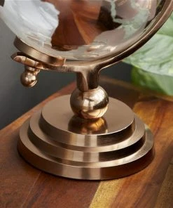 Grayson Lane Copper Glass Traditional Globe -11-in x 6-in -GRAYSON LANE shop 330858159 AlternateImage2 l