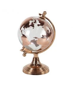 Grayson Lane Copper Glass Traditional Globe -11-in x 6-in -GRAYSON LANE shop 330858159 AlternateImage4 l
