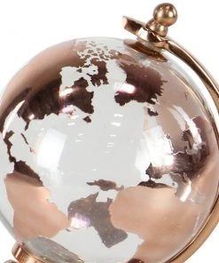 Grayson Lane Copper Glass Traditional Globe -11-in x 6-in -GRAYSON LANE shop 330858159 AlternateImage5 l