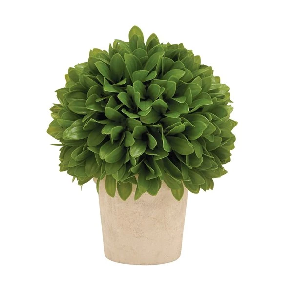 Grayson Lane 10-in Green Artificial Boxwood Trees 1 Grayson Lane 10-in Green Artificial Boxwood Trees