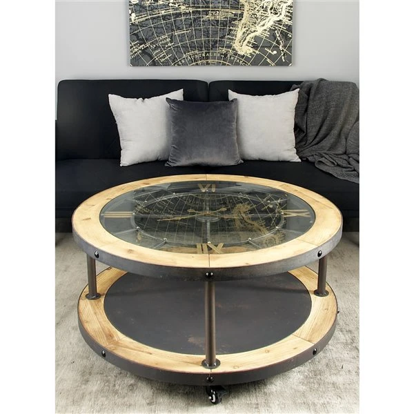 Grayson Lane Contemporary Glass Coffee Table 2 Grayson Lane Contemporary Glass Coffee Table - Image 2