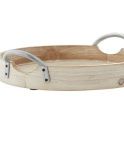 Grayson Lane Set of 2 16-in , 14-in Vintage Tray - Brown Wood -GRAYSON LANE shop 330858178 AlternateImage3 l