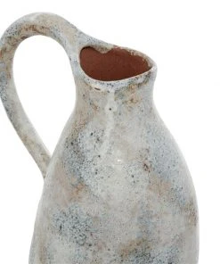Grayson Lane Farmhouse Vase - White Ceramic - 14-in X 5-in -GRAYSON LANE shop 330858184 AlternateImage2 l