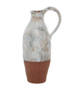 Grayson Lane Farmhouse Vase - White Ceramic - 14-in X 5-in -GRAYSON LANE shop 330858184 AlternateImage4 l