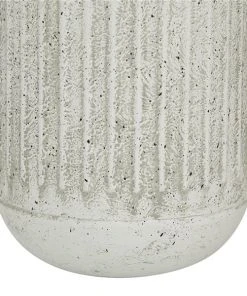 Grayson Lane Contemporary Style Vase - White Metal - 17-in X 7-in -GRAYSON LANE shop 330858188 AlternateImage2 l