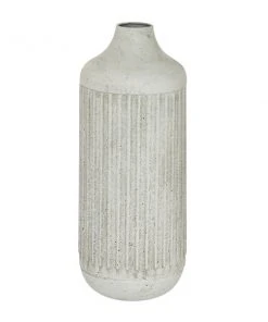 Grayson Lane Contemporary Style Vase - White Metal - 17-in X 7-in -GRAYSON LANE shop 330858188 AlternateImage4 l